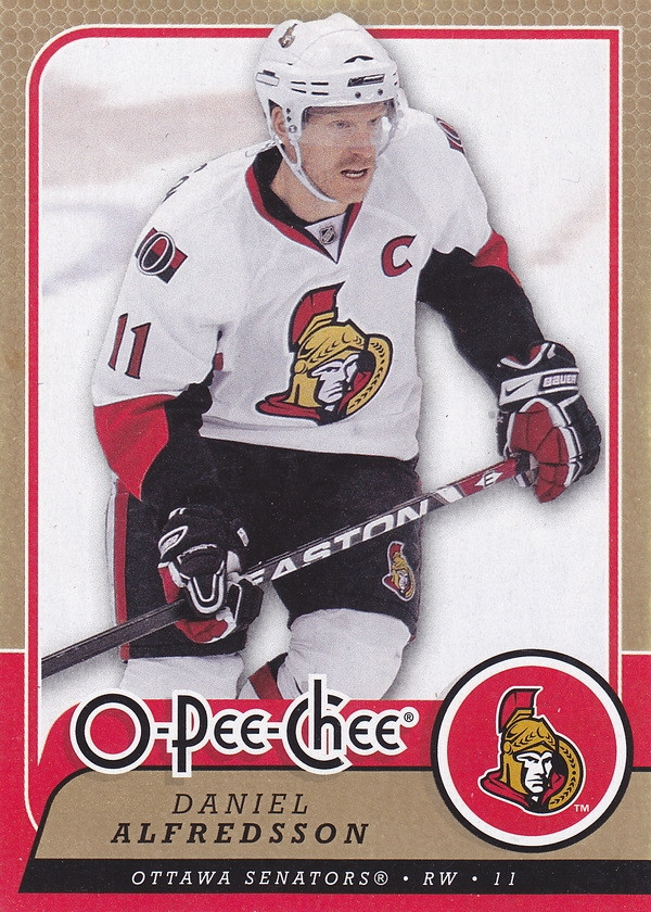 Hockey card Daniel Alfredsson