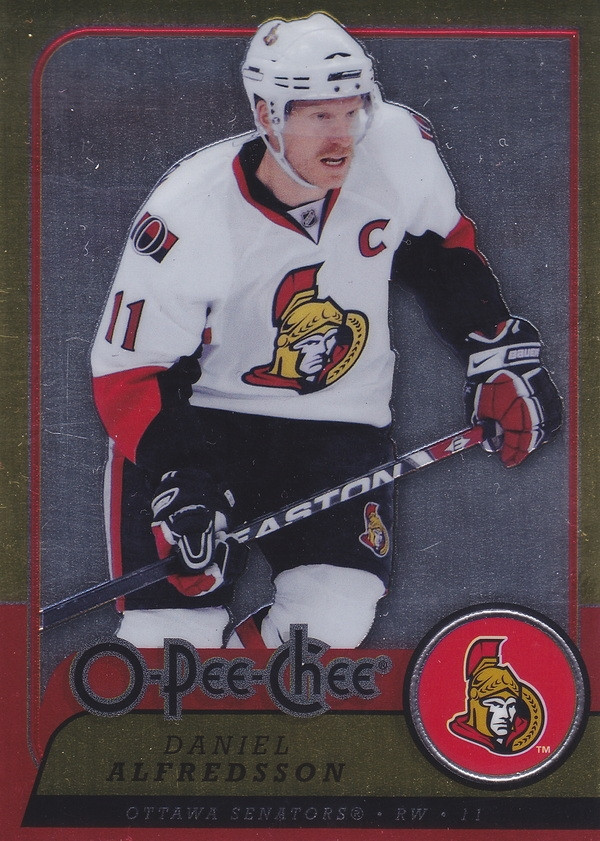 Hockey card Daniel Alfredsson