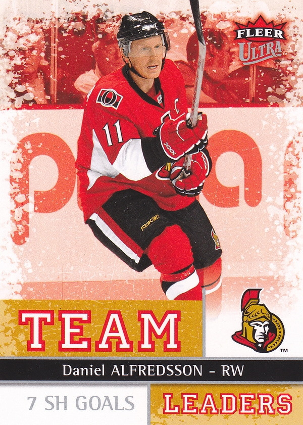 Hockey card Daniel Alfredsson
