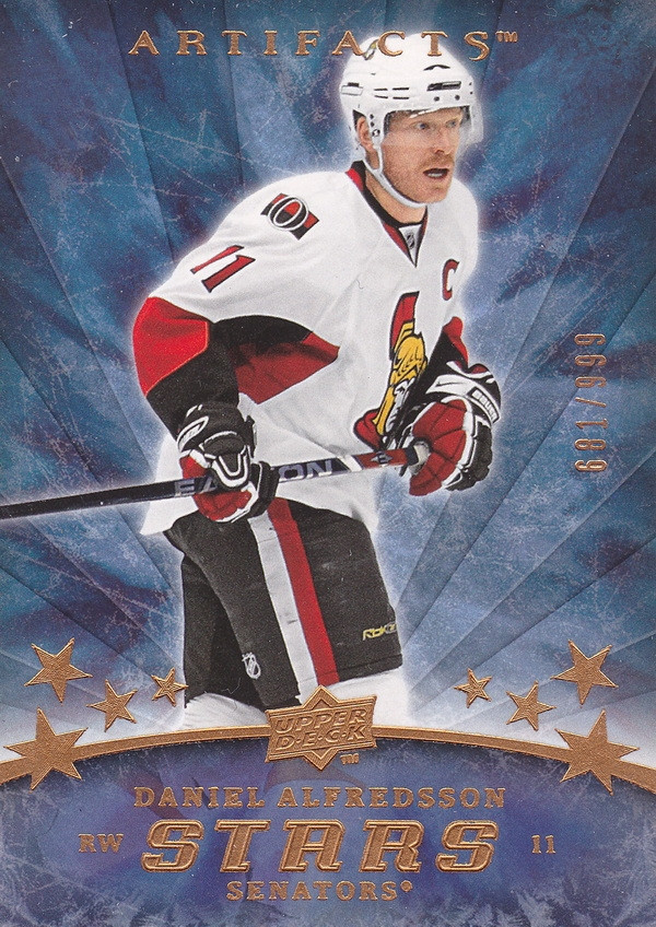 Hockey card Daniel Alfredsson