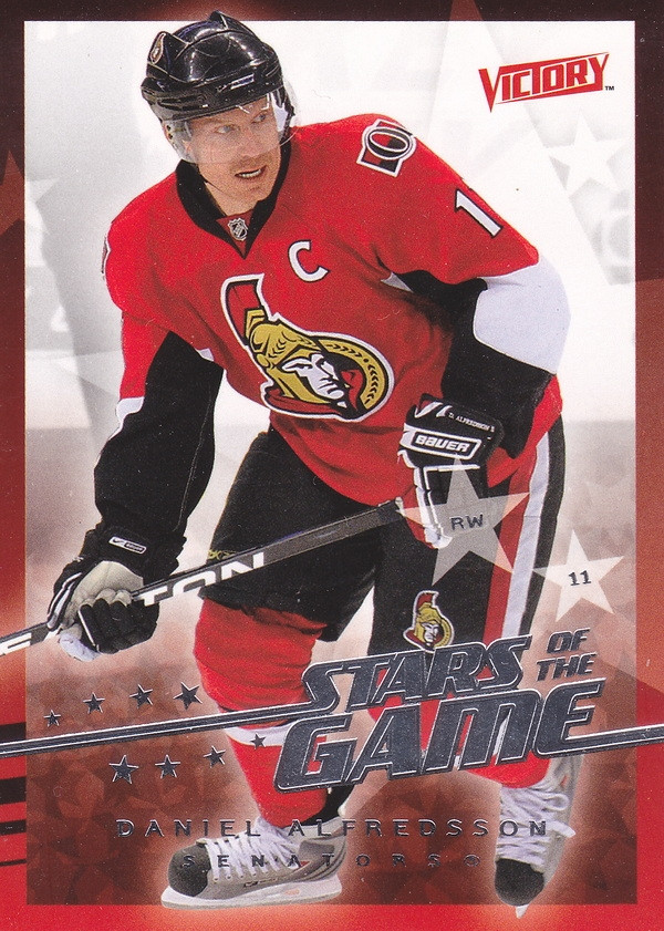Hockey card Daniel Alfredsson