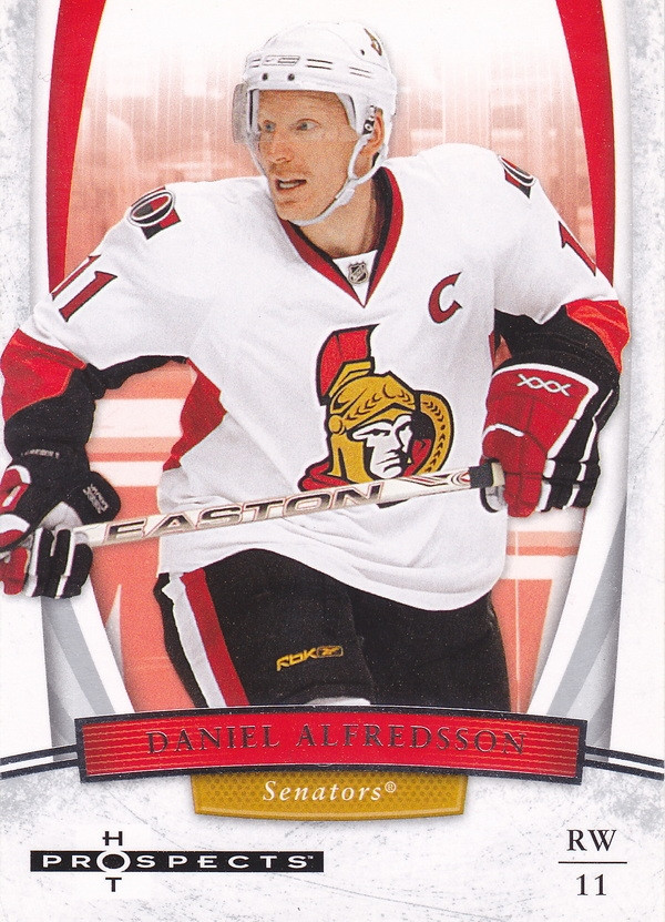 Hockey card Daniel Alfredsson