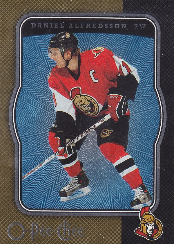 Hockey card Daniel Alfredsson
