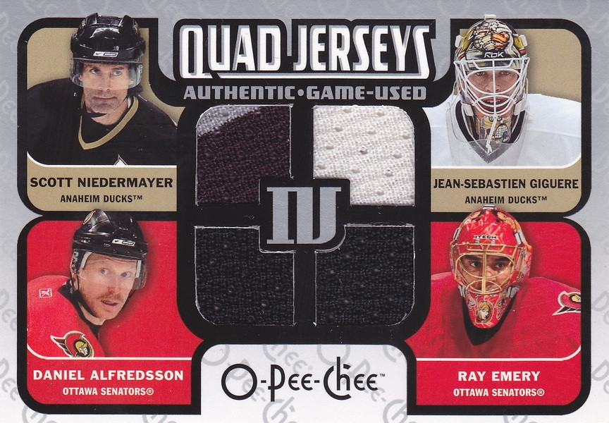Hockey card Daniel Alfredsson