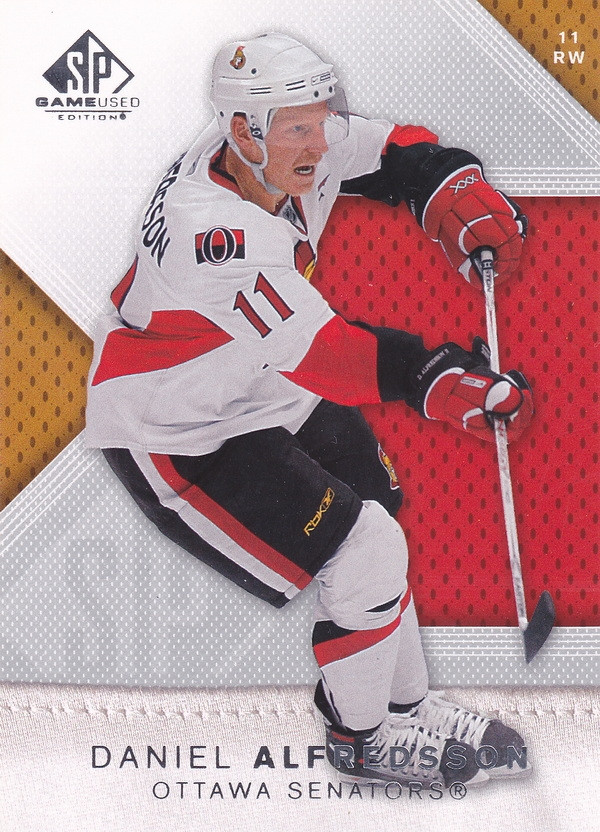 Hockey card Daniel Alfredsson