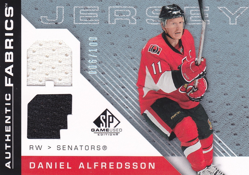 Hockey card Daniel Alfredsson