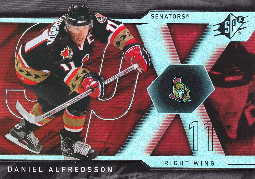 Hockey card Daniel Alfredsson