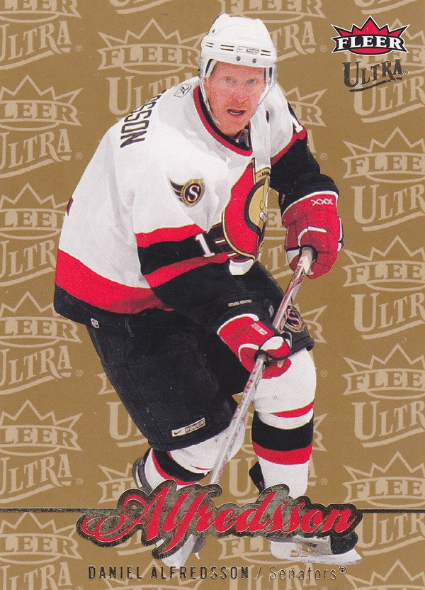 Hockey card Daniel Alfredsson
