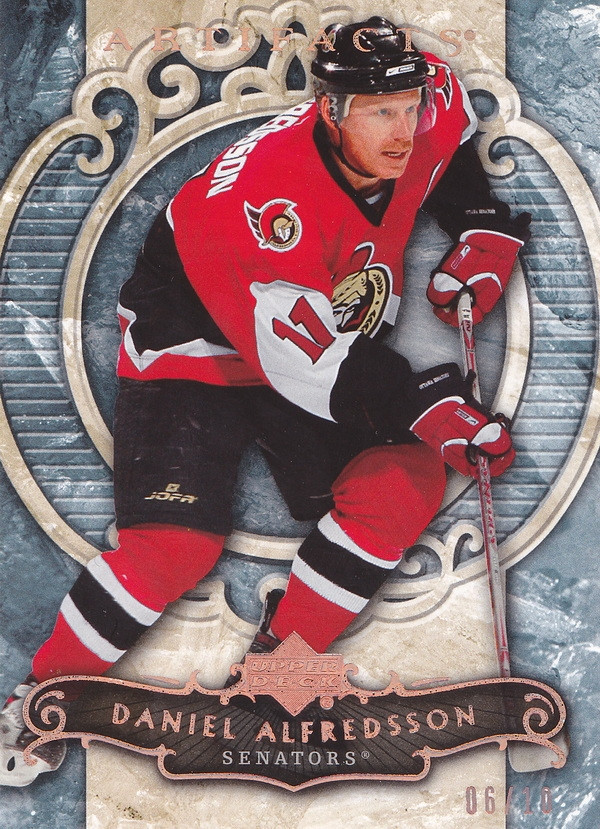 Hockey card Daniel Alfredsson