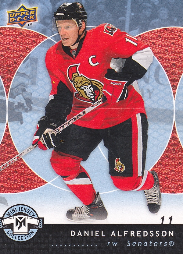Hockey card Daniel Alfredsson