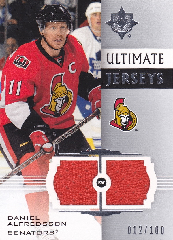 Hockey card Daniel Alfredsson