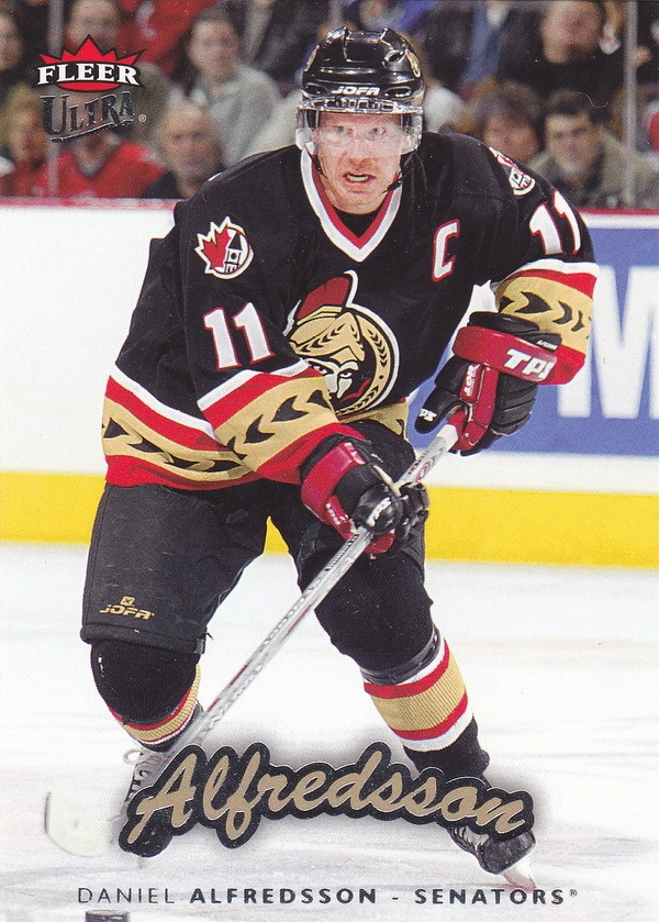 Hockey card Daniel Alfredsson