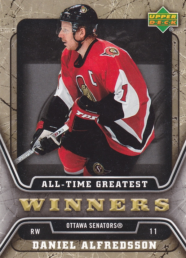 Hockey card Daniel Alfredsson