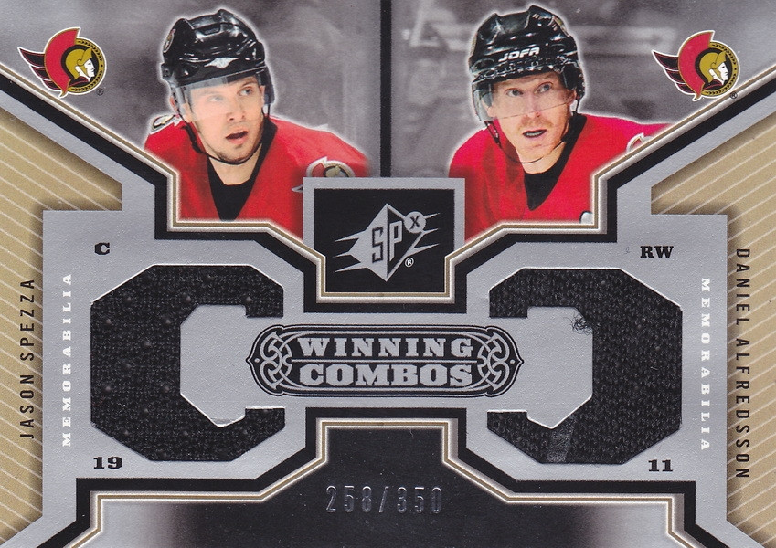 Hockey card Daniel Alfredsson