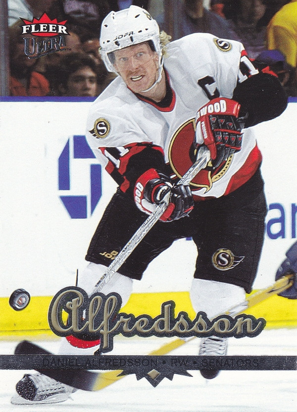 Hockey card Daniel Alfredsson