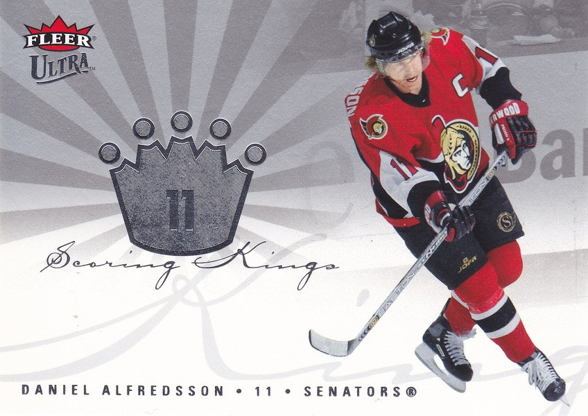 Hockey card Daniel Alfredsson