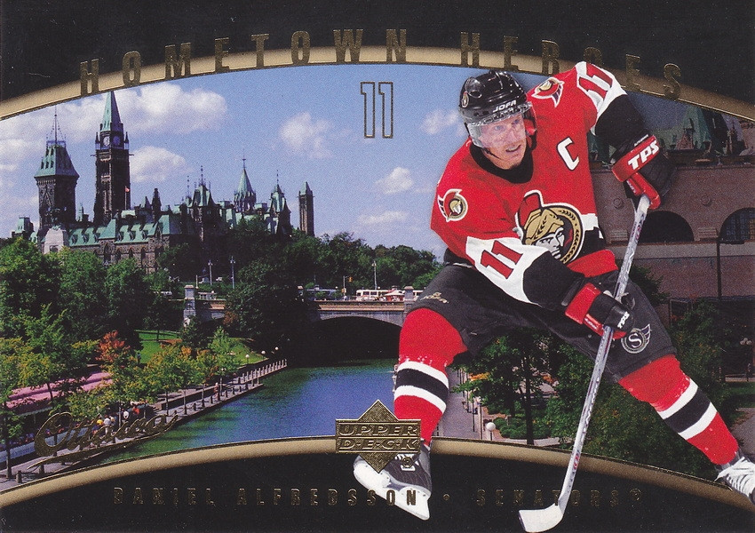 Hockey card Daniel Alfredsson