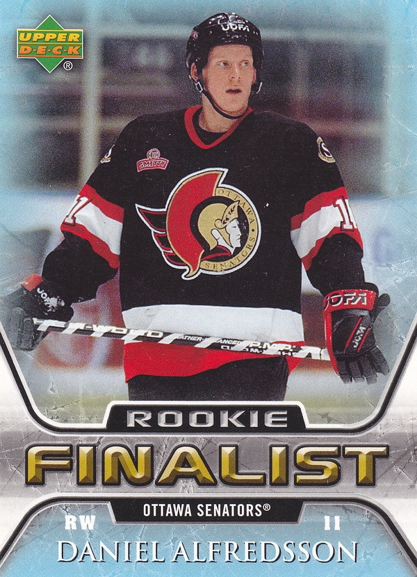 Hockey card Daniel Alfredsson