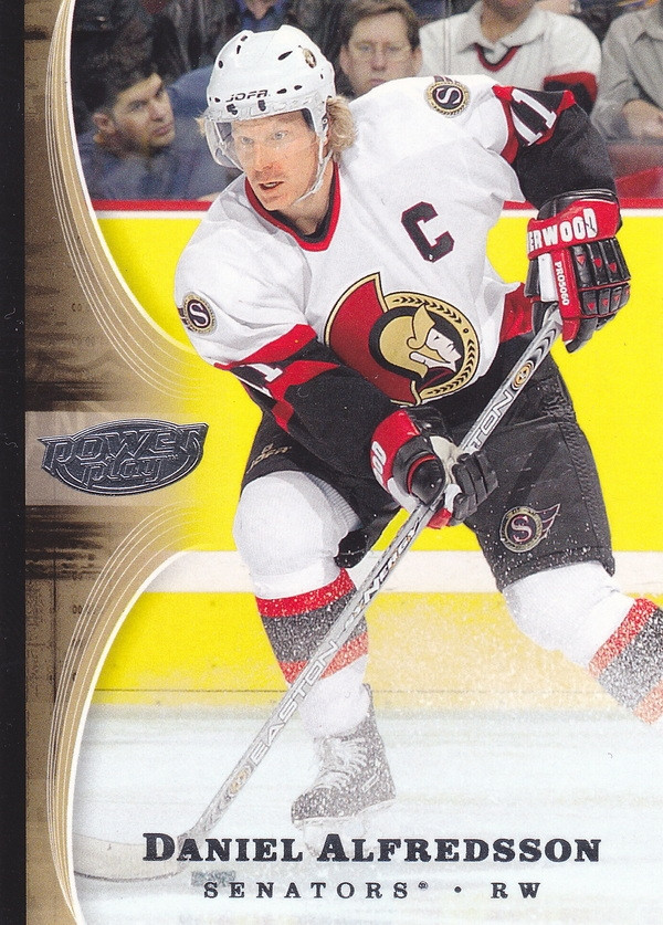 Hockey card Daniel Alfredsson