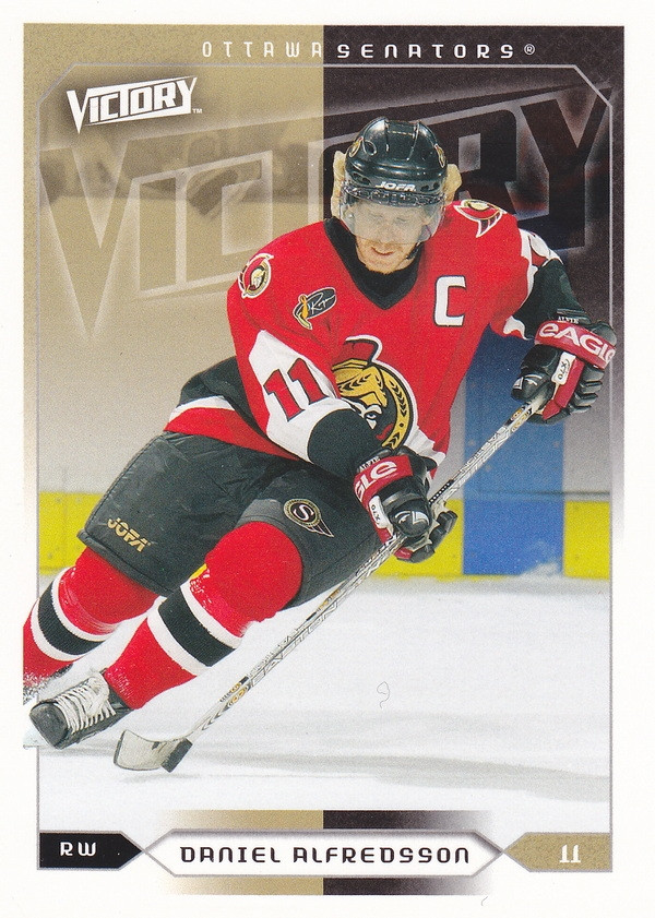 Hockey card Daniel Alfredsson
