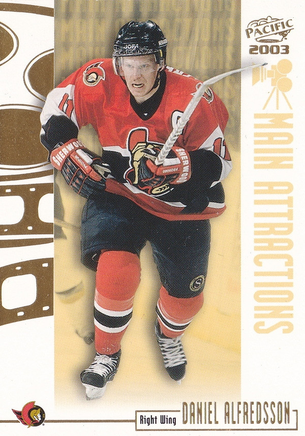 Hockey card Daniel Alfredsson