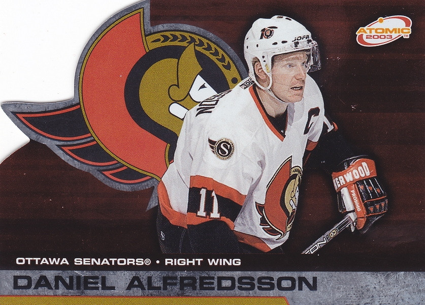 Hockey card Daniel Alfredsson