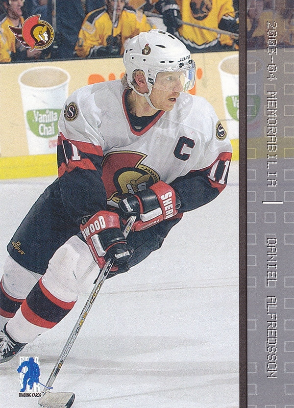 Hockey card Daniel Alfredsson