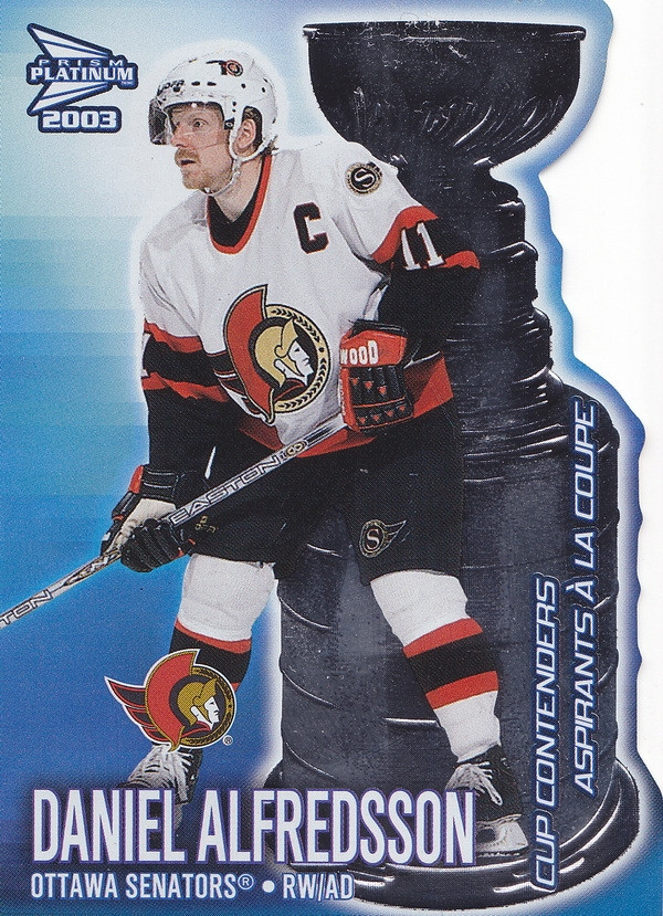 Hockey card Daniel Alfredsson