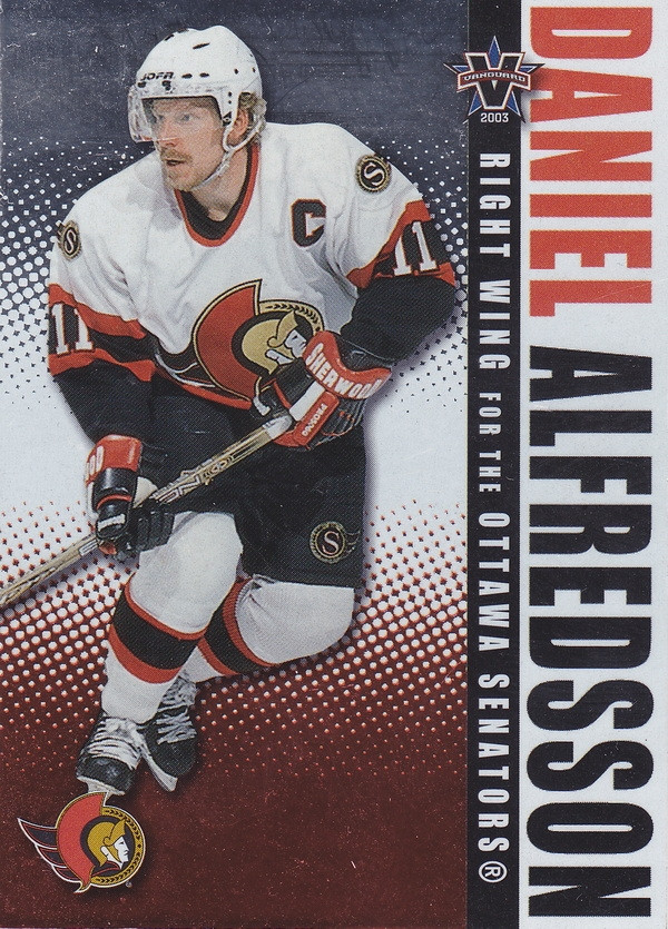 Hockey card Daniel Alfredsson