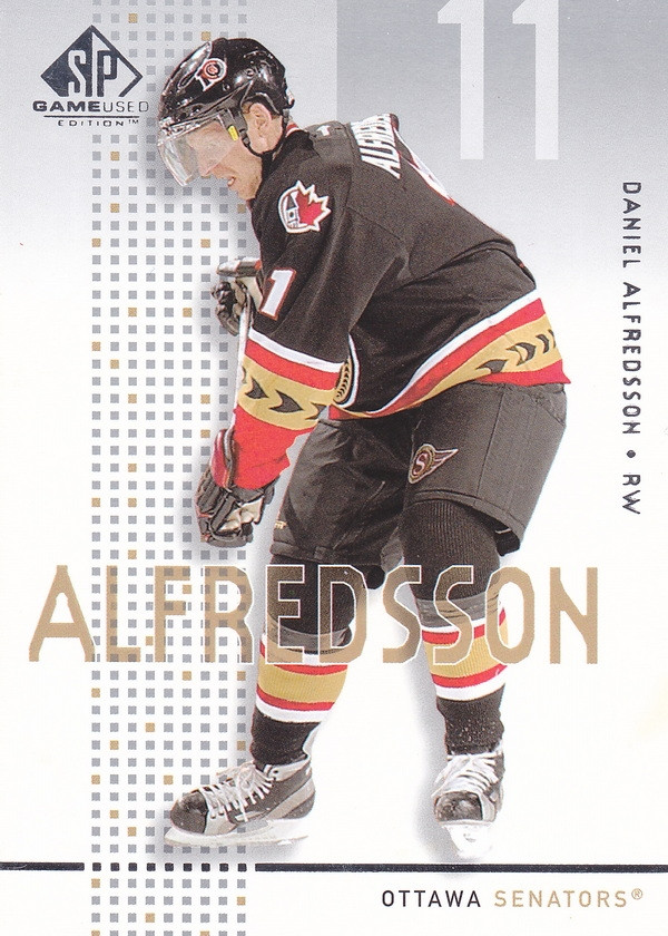 Hckey card Daniel Alfredsson