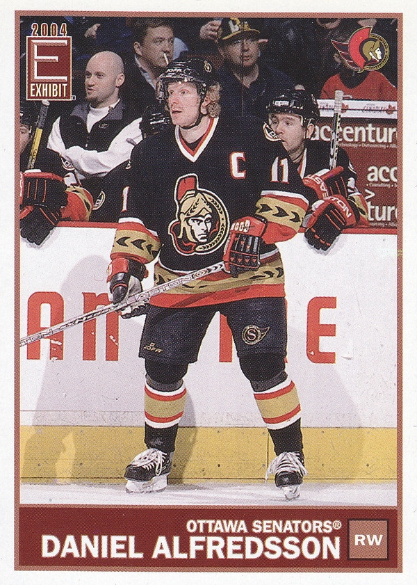 Hockey card Daniel Alfredsson