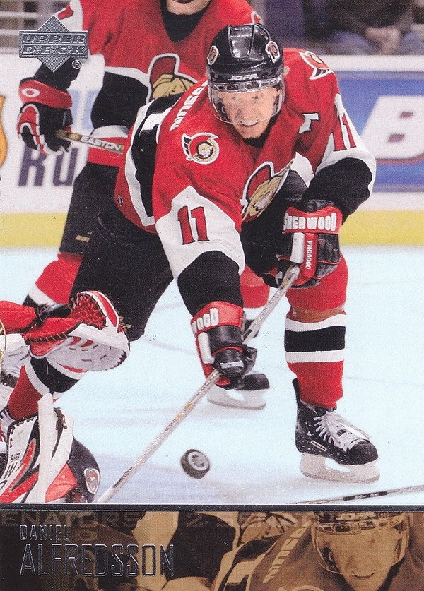Hockey card Daniel Alfredsson