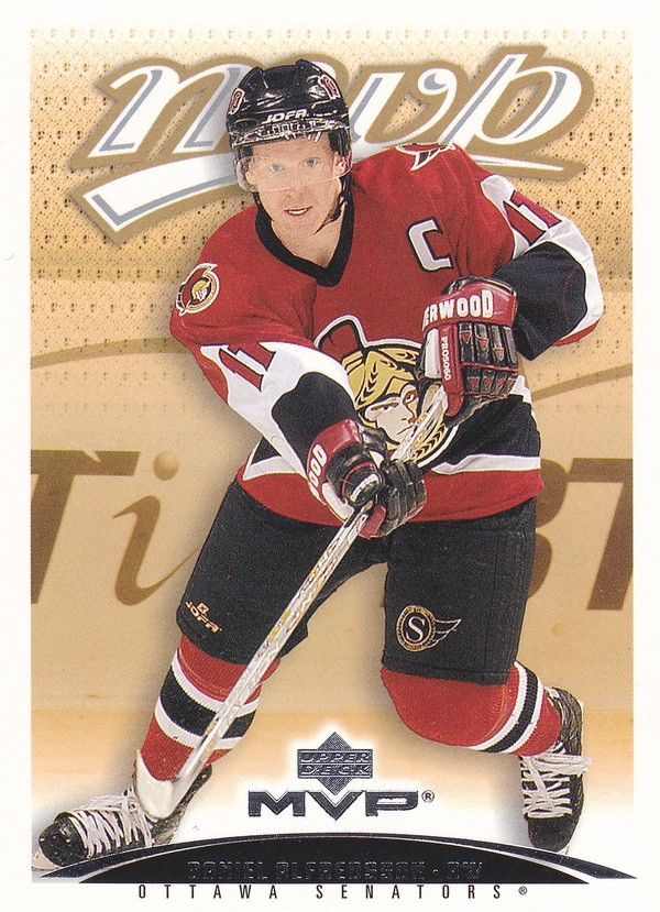 Hockey card Daniel Alfredsson