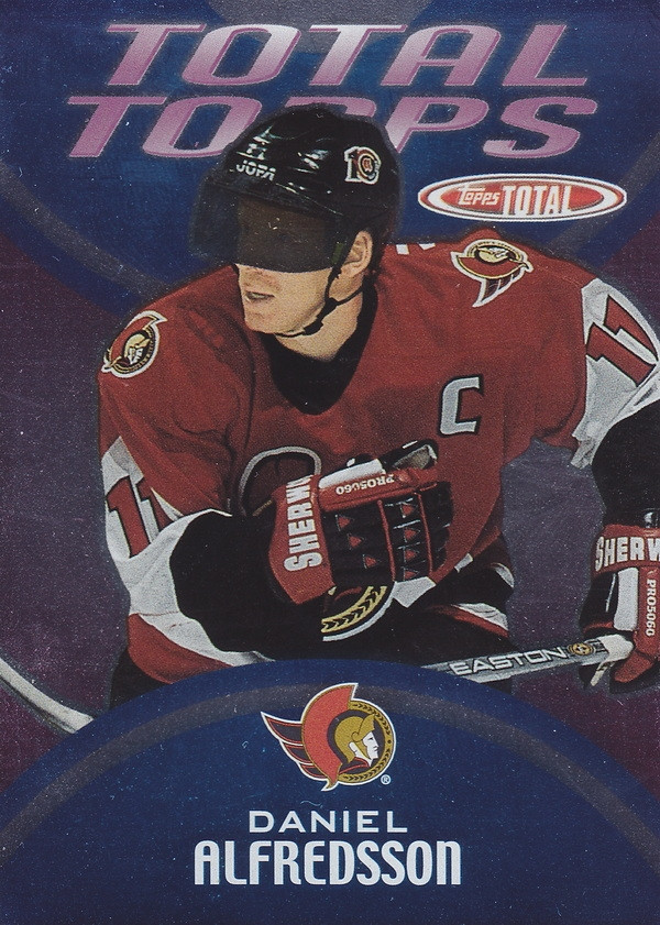 Hockey card Daniel Alfredsson
