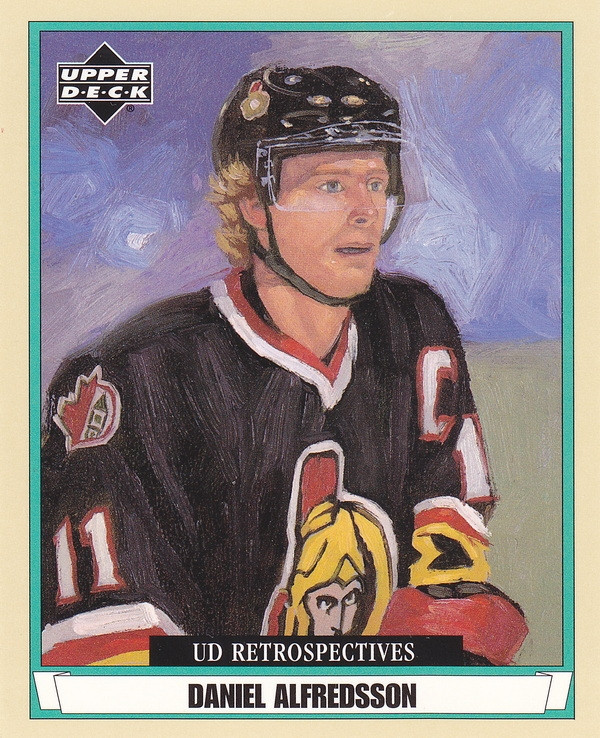 Hockey card Daniel Alfredsson