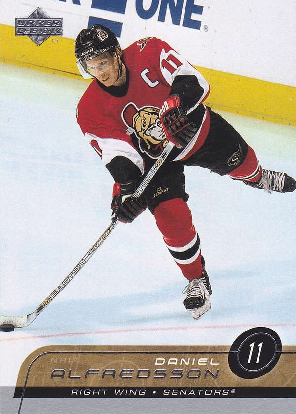 Hockey card Daniel Alfredsson
