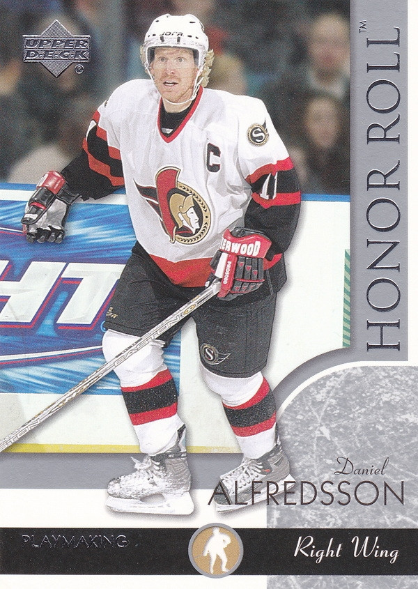 Hockey card Daniel Alfredsson