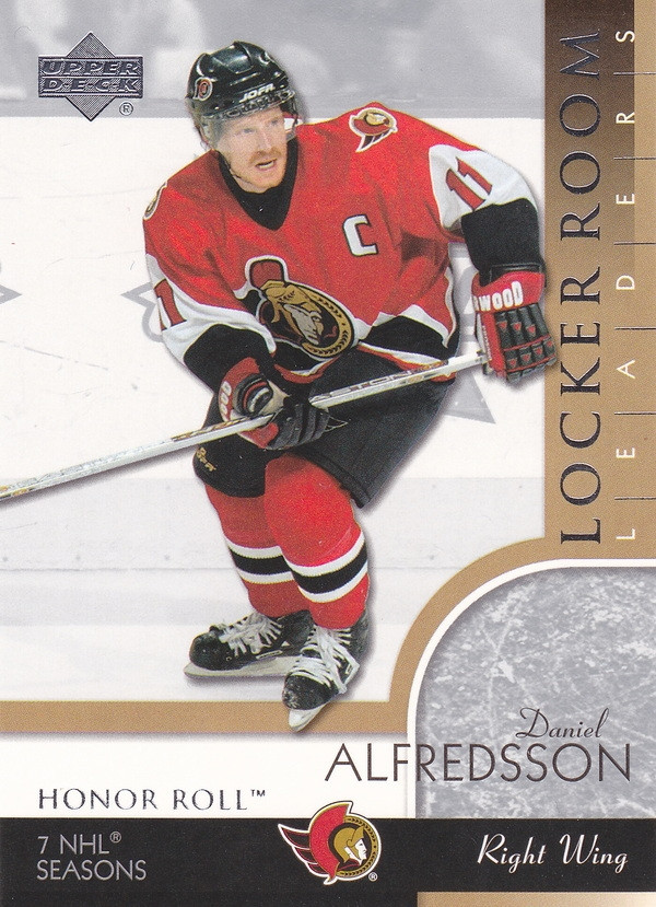 Hockey card Daniel Alfredsson