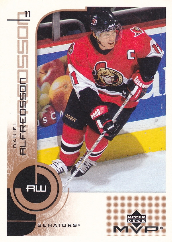 Hockey card Daniel Alfredsson