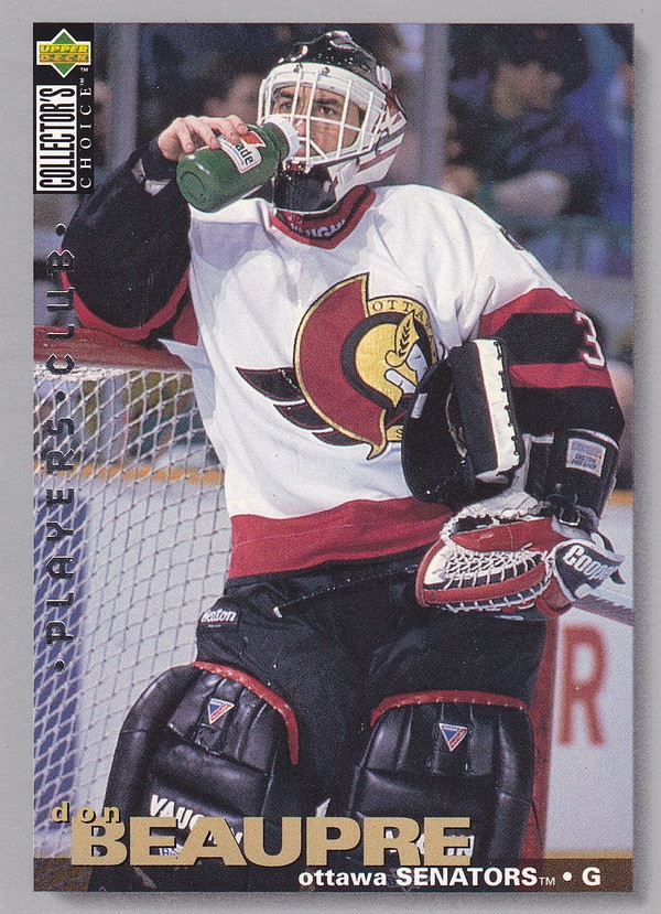 Hockey card Don Beaupre
