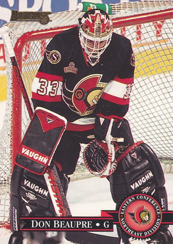 Hockey card Don Beaupre
