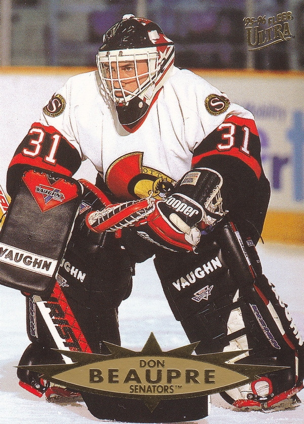 Hockey card Don Beaupre