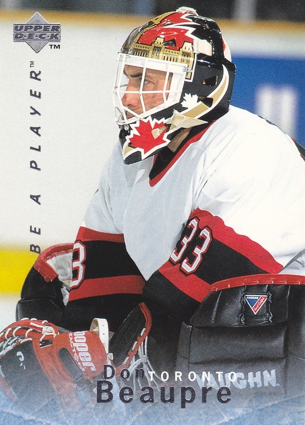 Hockey card Don Beaupre