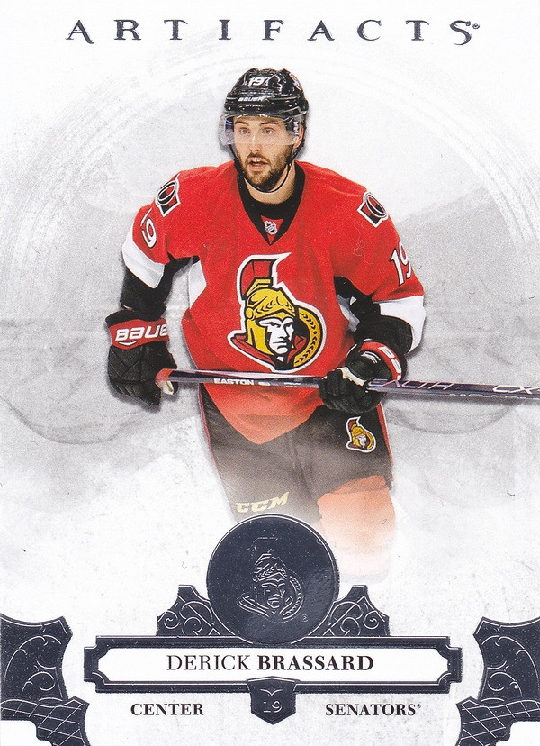 Hockey card Derick Brassard