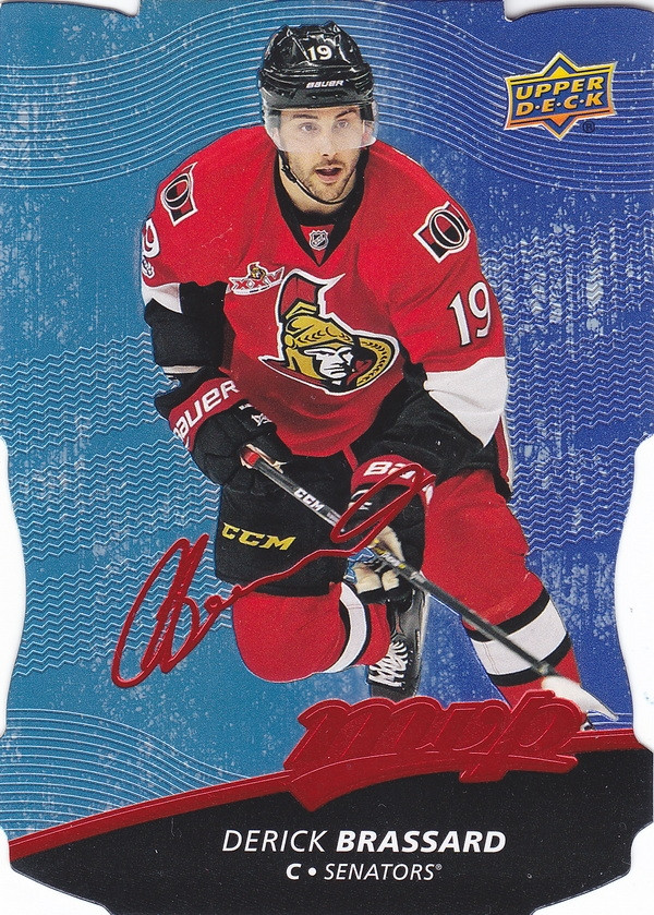 Hockey card Derick Brassard