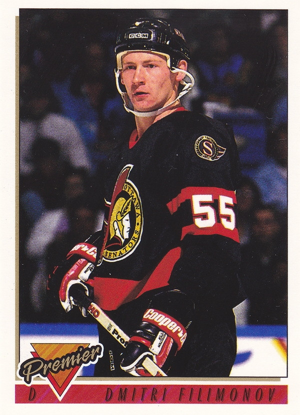 Hockey card Dmitri Filimonov