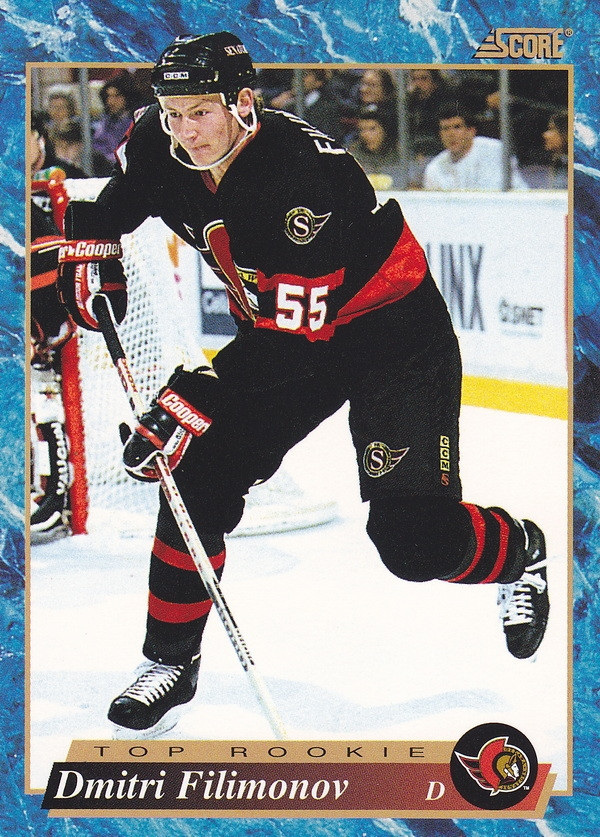 Hockey card Dmitri Filimonov