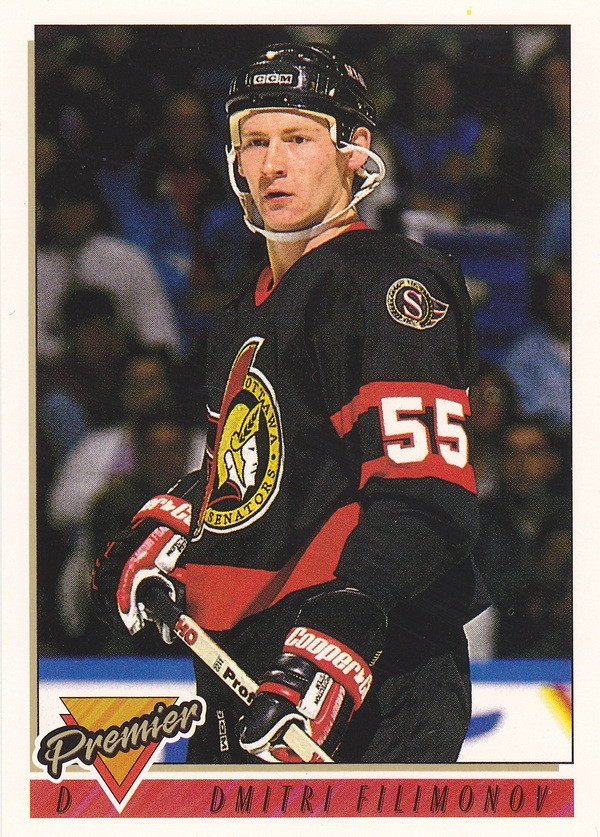 Hockey card Dmitri Filimonov