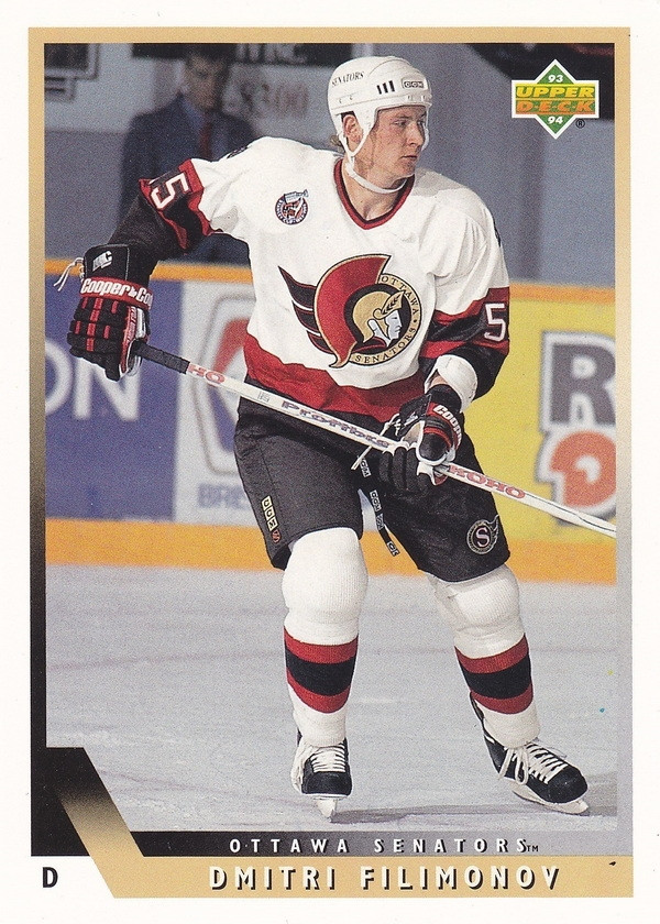 Hockey card Dmitri Filimonov