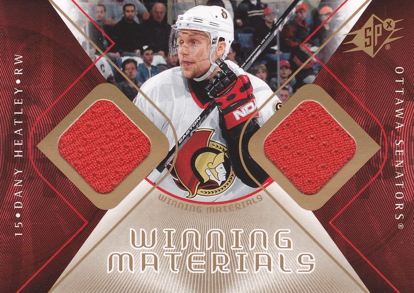 Hockey card Dany Heatley